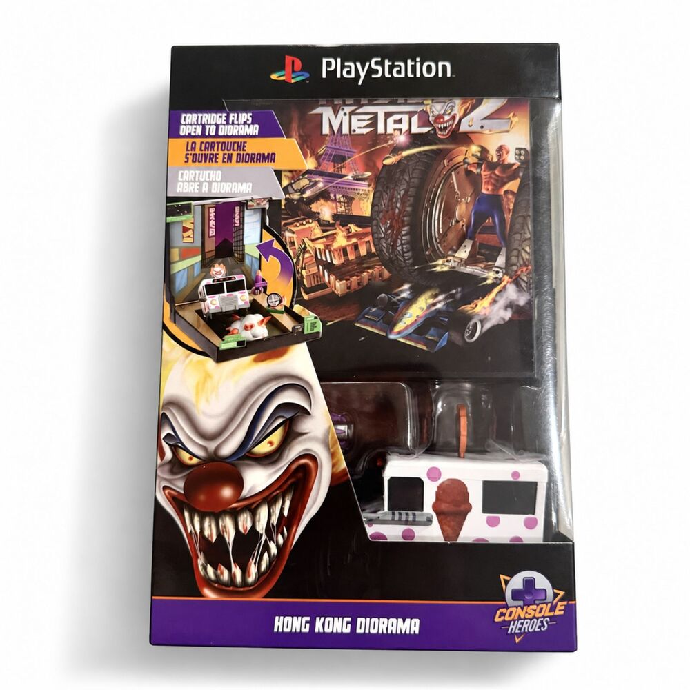 Console Heroes Twisted Metal 2 Hong Kong Diorama Sweet Tooth PlayStation PS1 New